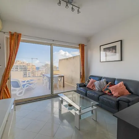 Apartment Amazing Views Of Spinola Bay In Heart Of Stjulians-hosted By Sweetstay