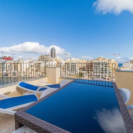 Amazing Views Of Spinola Bay In Heart Of Stjulians-hosted By Sweetstay Apartment *