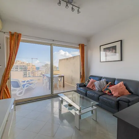 Amazing Views Of Spinola Bay In Heart Of Stjulians-hosted By Sweetstay Apartament